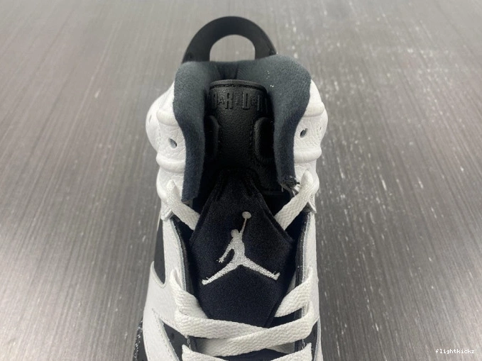 Retro Jordan 6 384664-101 Oreo 0807